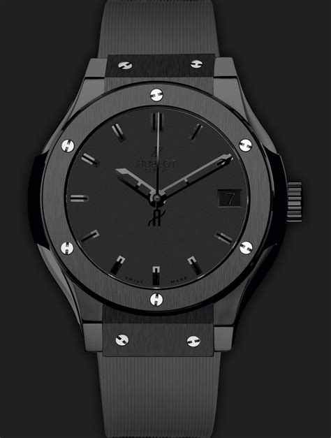 hublot full black price|Hublot watch price timepiece.